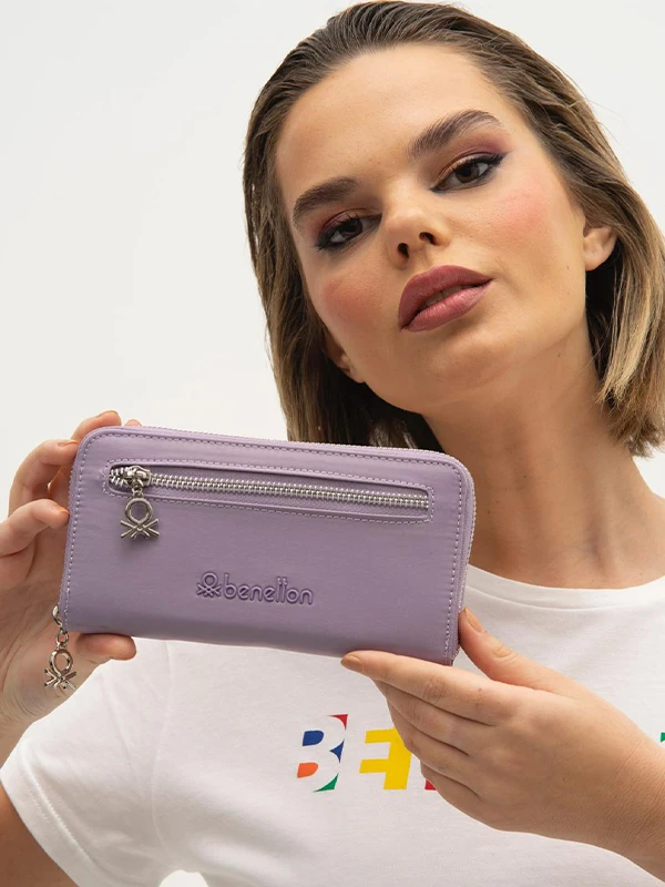 United Colors Of Benetton Kadın Cüzdan BNT1212 LİLA