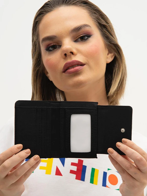 United Colors Of Benetton Kadın Cüzdan BNT1216 SİYAH