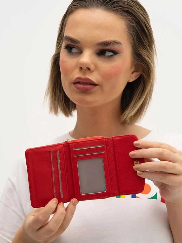 United Colors Of Benetton Kadın Cüzdan BNT1245 KIRMIZI