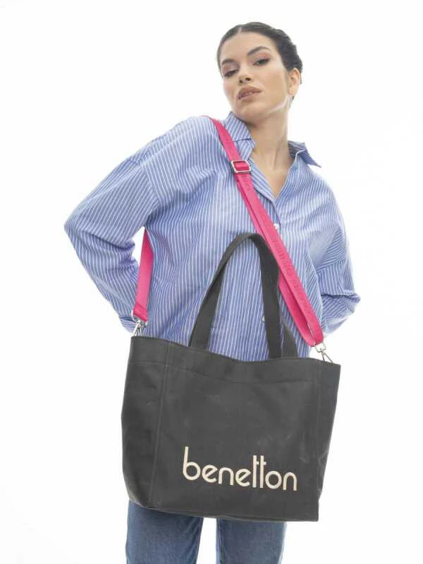 UNİTED COLORS OF BENETTON KADIN KOL ÇANTASI BNT1163 SİYAH