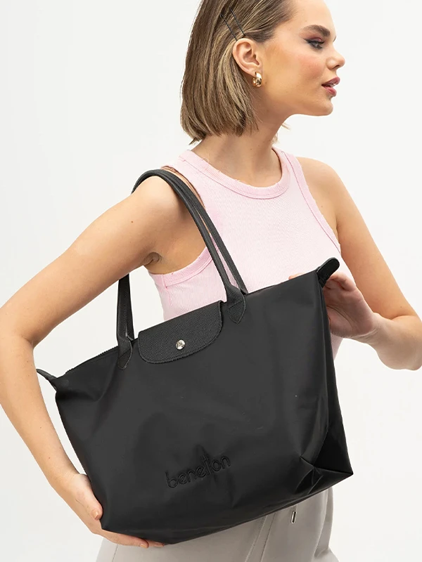 United Colors Of Benetton Kadın Large Çanta Bnt1134 SİYAH