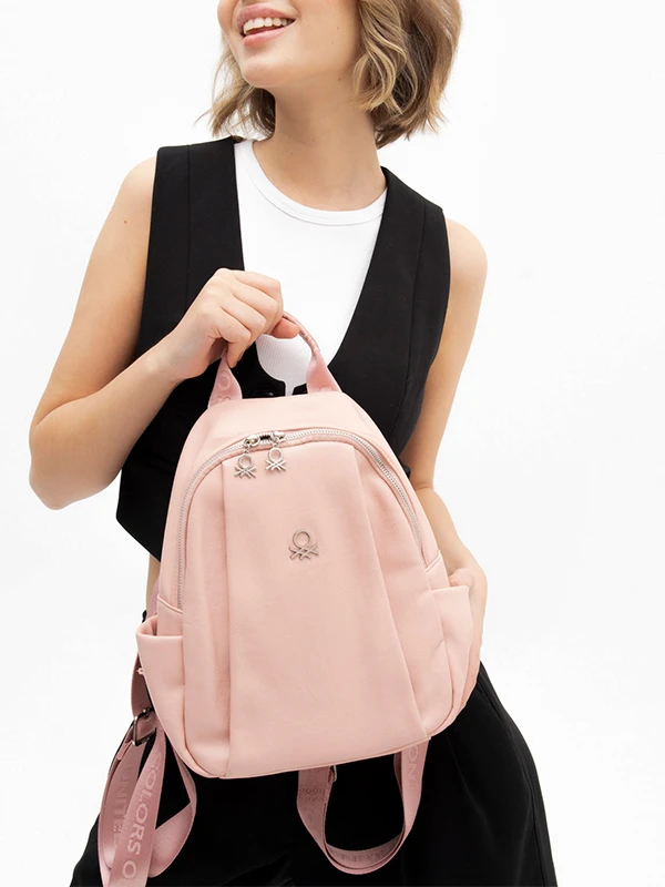 United Colors Of Benetton Kadın Sırt Çantası BNT1218 PEMBE