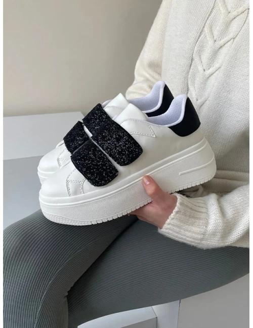 SİM BANTLI SNEAKER BEYAZ