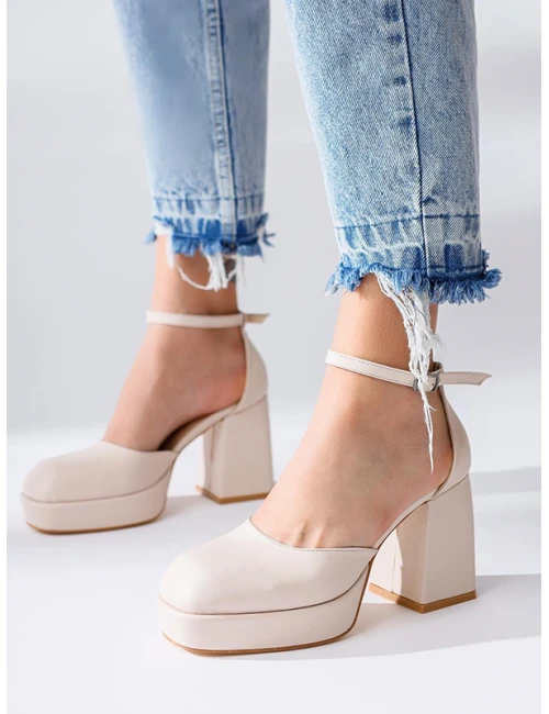 BİLEK BANTLI PLATFORM SANDALET