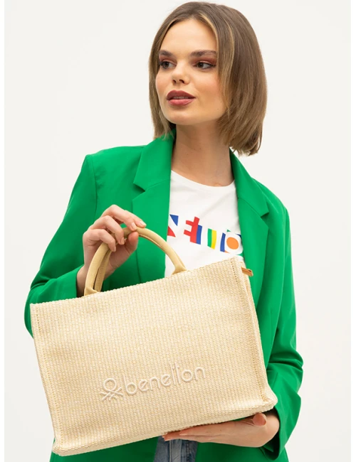 United Colors Of Benetton Kadın Çantası bnt1274 BEJ