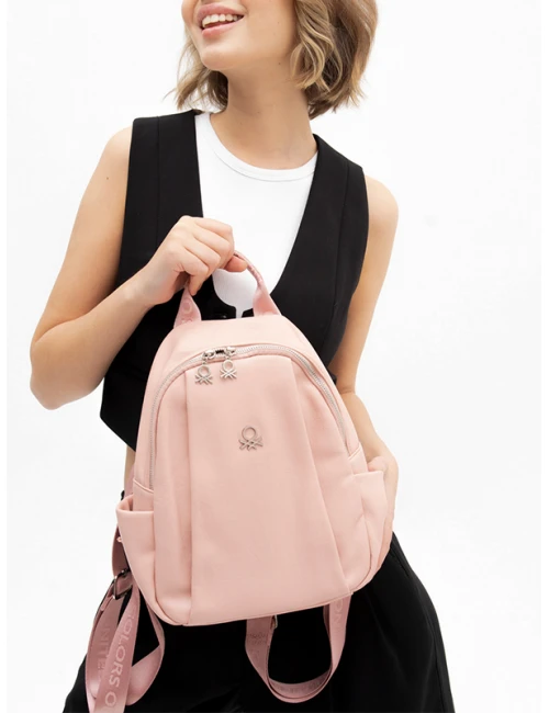United Colors Of Benetton Kadın Sırt Çantası BNT1218 PEMBE