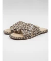 Deri Parmak Arası Terlik LEOPAR