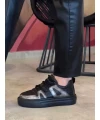 SÜET DETAYLI ÇAPRAZ BAĞCIK SNEAKER