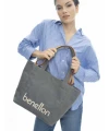 UNİTED COLORS OF BENETTON KADIN KOL ÇANTASI BNT1163 GRİ