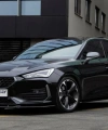 CUPRA LEON MK1 2021-2024 ÖN TAMPON LİPİ (( PARLAK SİYAH ))