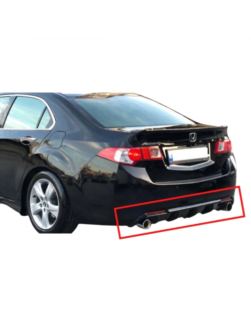 ACCORD 2008-2014 Makyajsız Kasa Arka Tampon Difüzörü BOYALI