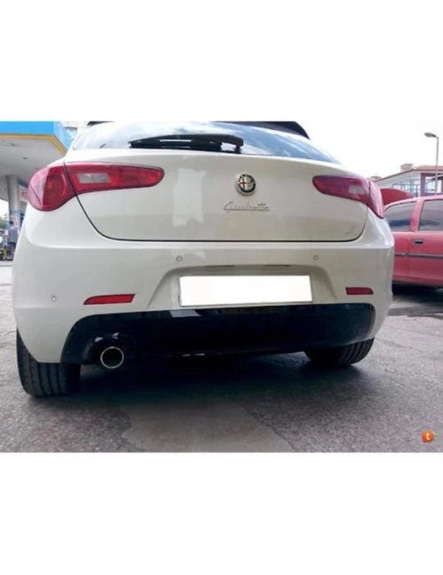 ALFA ROMEA GIULIETTA TEK ÇIKIŞLI DİFÜZÖR PARLAK SİYAH