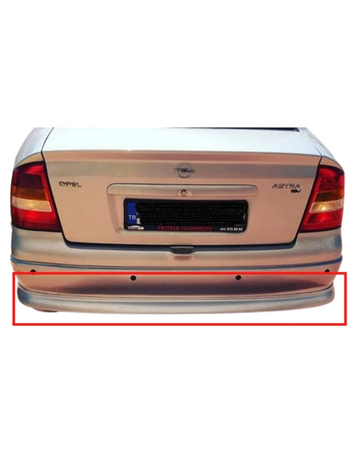 Astra G Sedan Arka Tampon Eki BOYALI