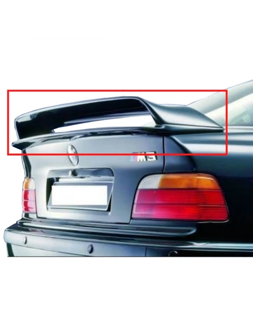 BMW E36 Çift Katlı Spoiler BOYALI