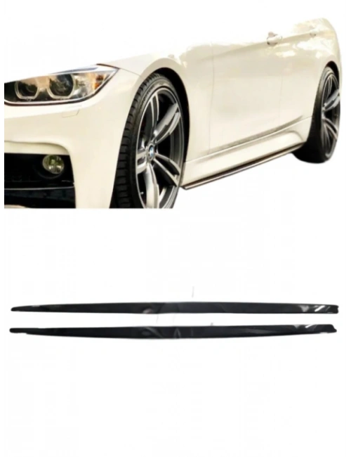 BMW F30 MARŞPİYEL ALTI BIÇAK (( PLASTİK-PARLAK SİYAH ))