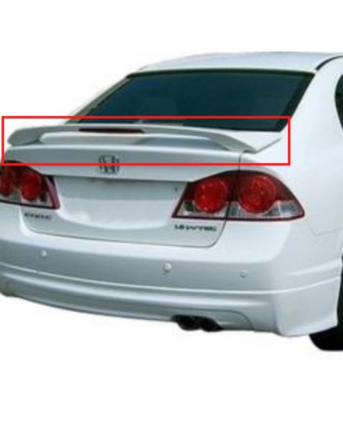 Civic Fd6 Işıklı Spoiler BOYALI