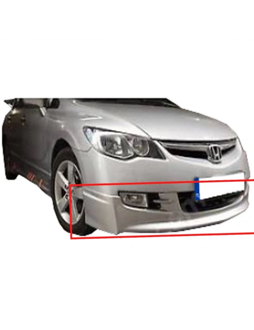 Civic FD6 Makyajsız Kasa Ön Tampon Eki BOYALI