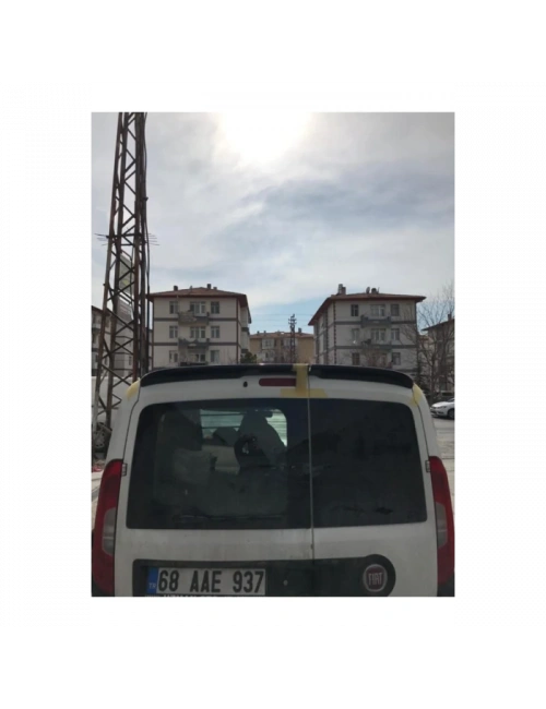 Combo 3 (Doblo Kasa) Kulaksız Çift Kapı Spoiler BOYALI