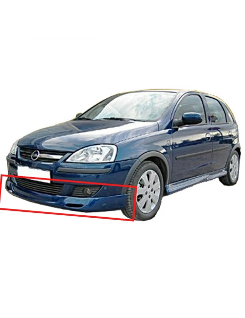 Corsa C Makyajlı Kasa Ön Tampon Eki BOYALI