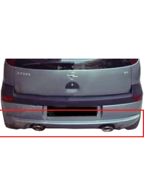 Corsa C Makyajsız Kasa Arka Tampon Eki BOYALI