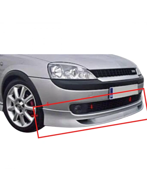 Corsa C Makyajsız Kasa Ön Tampon Eki BOYALI