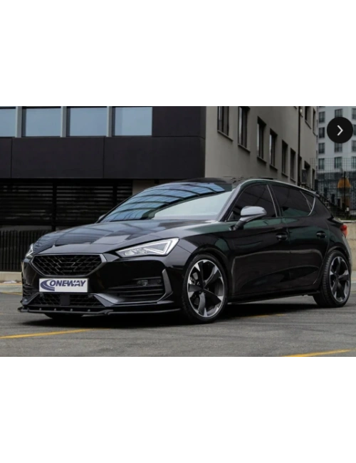 CUPRA LEON MK1 2021-2024 ÖN TAMPON LİPİ (( PARLAK SİYAH ))