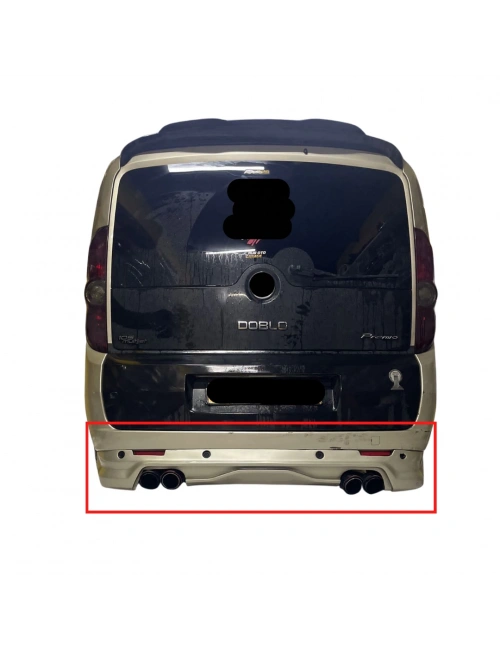 Doblo 3 Arka Tampon Eki BOYALI (TREKKING OLMAZ)