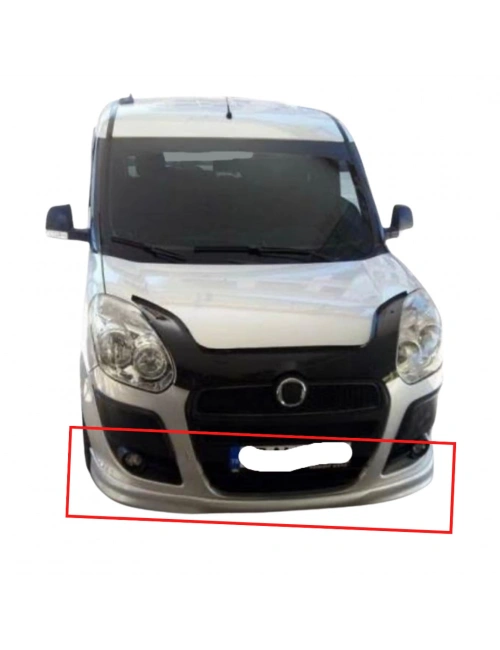 Doblo 3 Plastik Ön Tampon Eki BOYALI