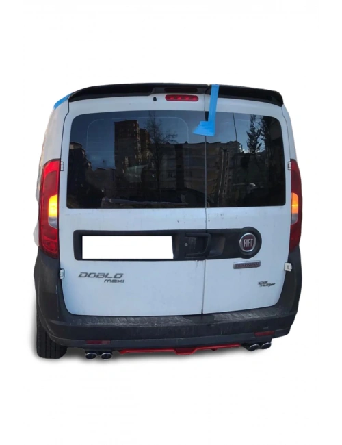 Doblo 4 Çift Kapı Spoiler (Kulaksız Model) BOYALI