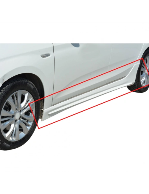 Egea Sedan Custom Marşpiyel BOYALI