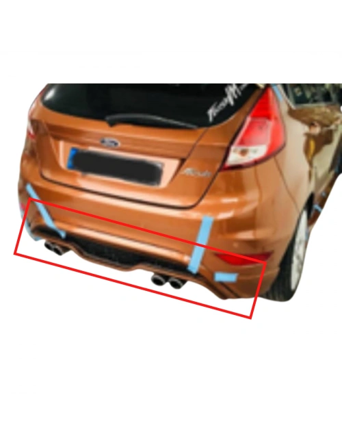 Fiesta 2009-2017 ST Arka Tampon Eki BOYALI