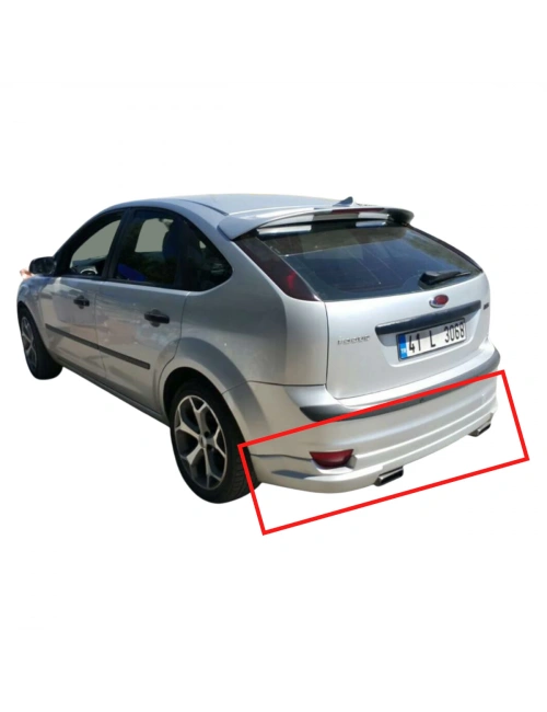 Focus 2 HB Makyajsız Kasa Arka Tampon Eki BOYALI