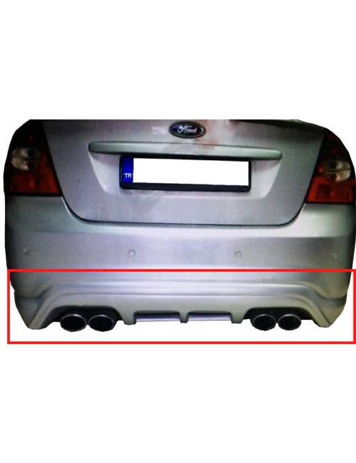 Focus 2 Sedan Makyajlı Kasa Arka Tampon Eki BOYALI