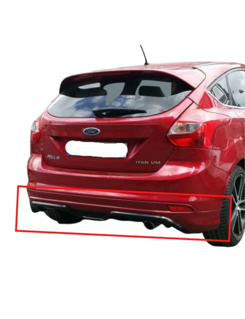 FOCUS 3 HB Makyajsız Kasa Arka Tampon Eki BOYALI