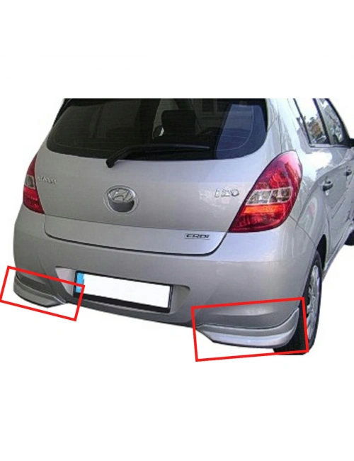 İ20 Eski Kasa Arka Tampon Flapları BOYALI