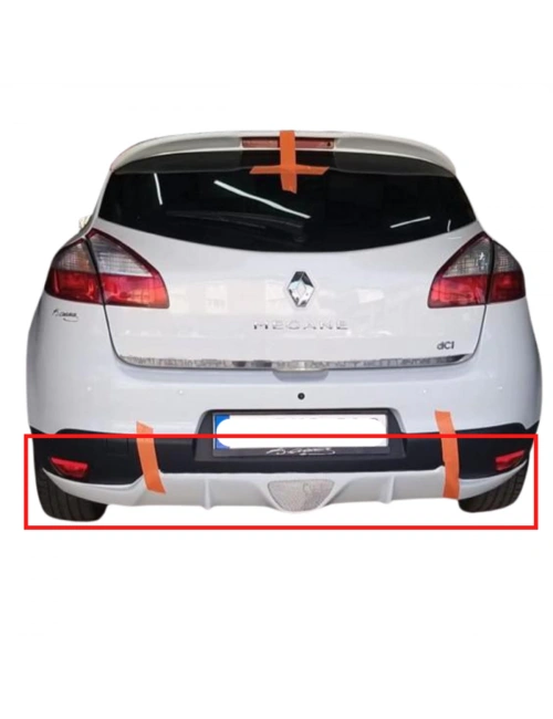 Megane 3 Arka Tampon Eki BOYALI