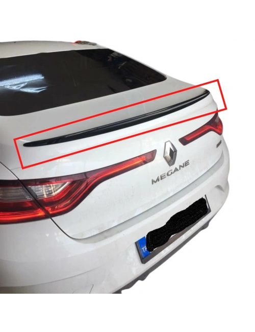 Megane 4 Sedan İnce Spoiler BOYALI