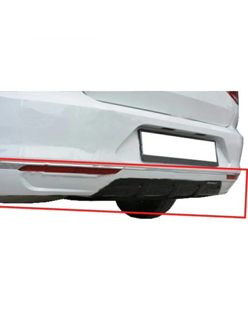 Passat B8 Arka Tampon Difüzör BOYALI