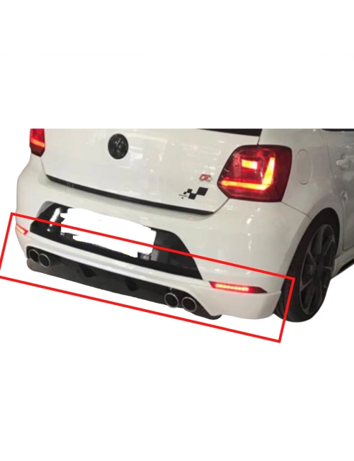 Polo MK5 Makyajlı Kasa Arka Tampon Eki BOYALI