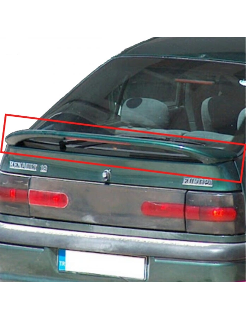 Renault 19 Europa HB Işıklı Spoiler BOYALI