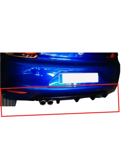 Scirocco Makyajsız Kasa Difüzör PARLAK SİYAH