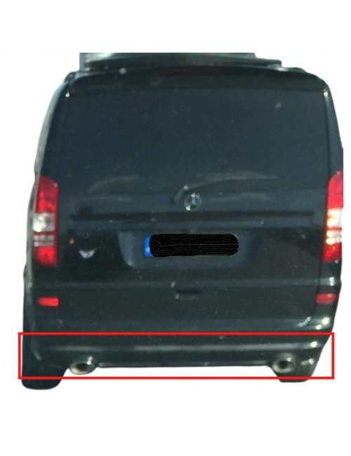 Viano 2010-2014 Arka Tampon Eki BOYALI