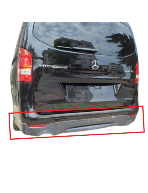 Vito 2015 Üstü Arka Tampon Eki BOYALI