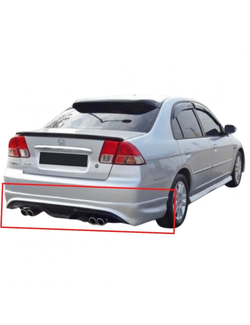 Vtec Custom Arka Ek BOYALI