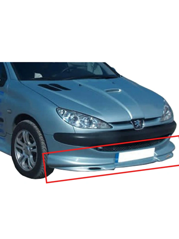 206 Makyajlı Kasa Ön Tampon Eki BOYALI