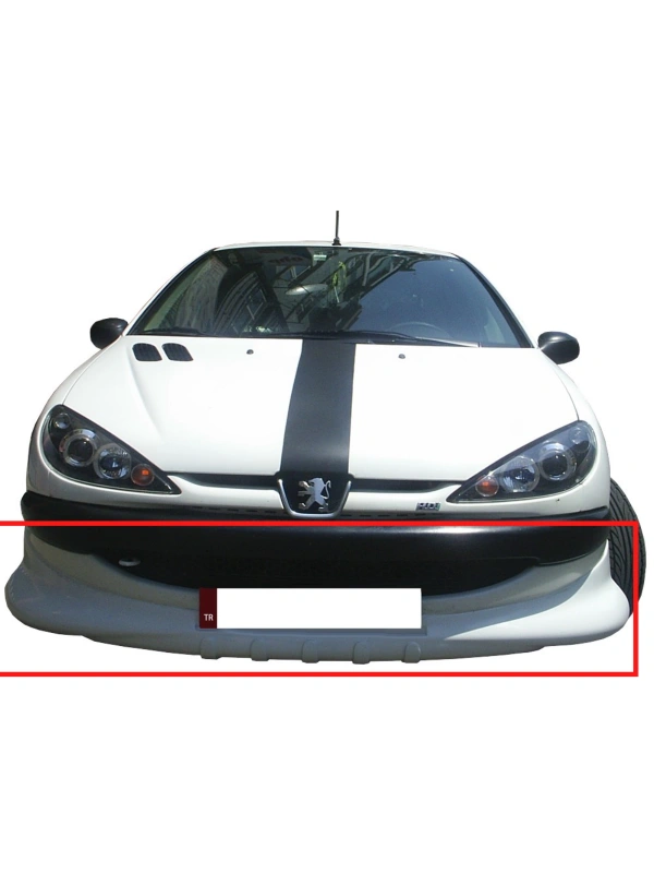 206 Makyajsız Kasa Ön Tampon Eki BOYALI