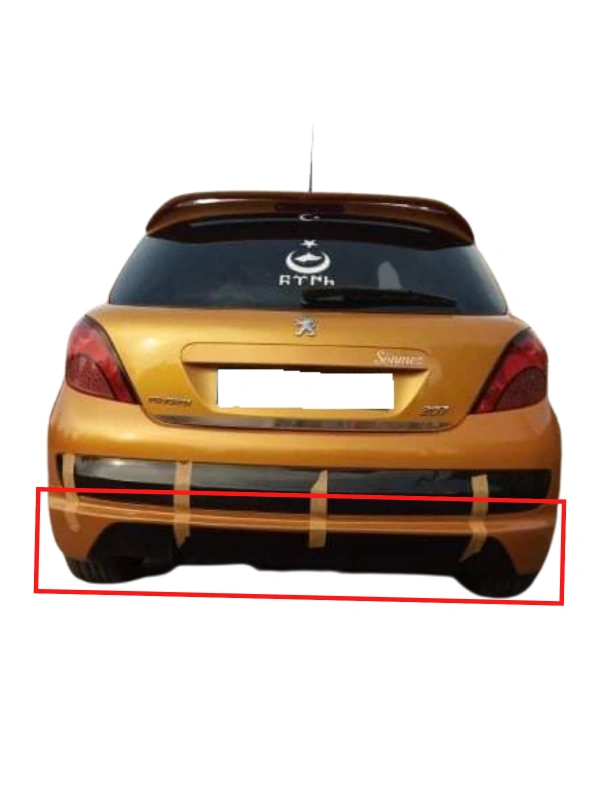 207 Arka Tampon Eki BOYALI