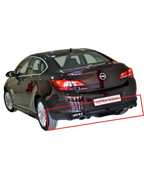 Astra J Sedan Difüzör PARLAK SİYAH