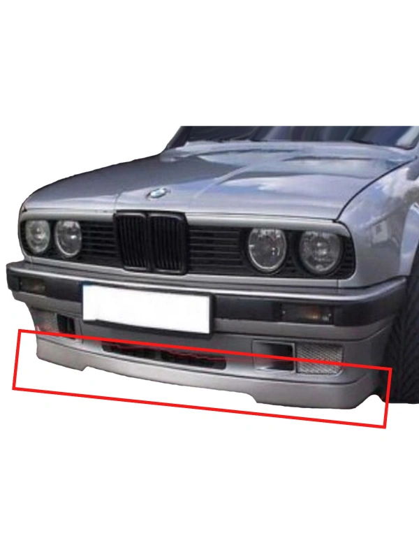 BMW E30 Ön Tampon Altı Lip BOYALI