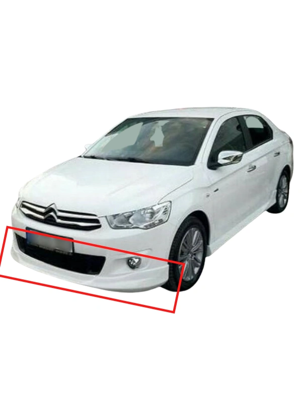 C-Elysee Makyajsız Kasa Ön Tampon Eki BOYALI